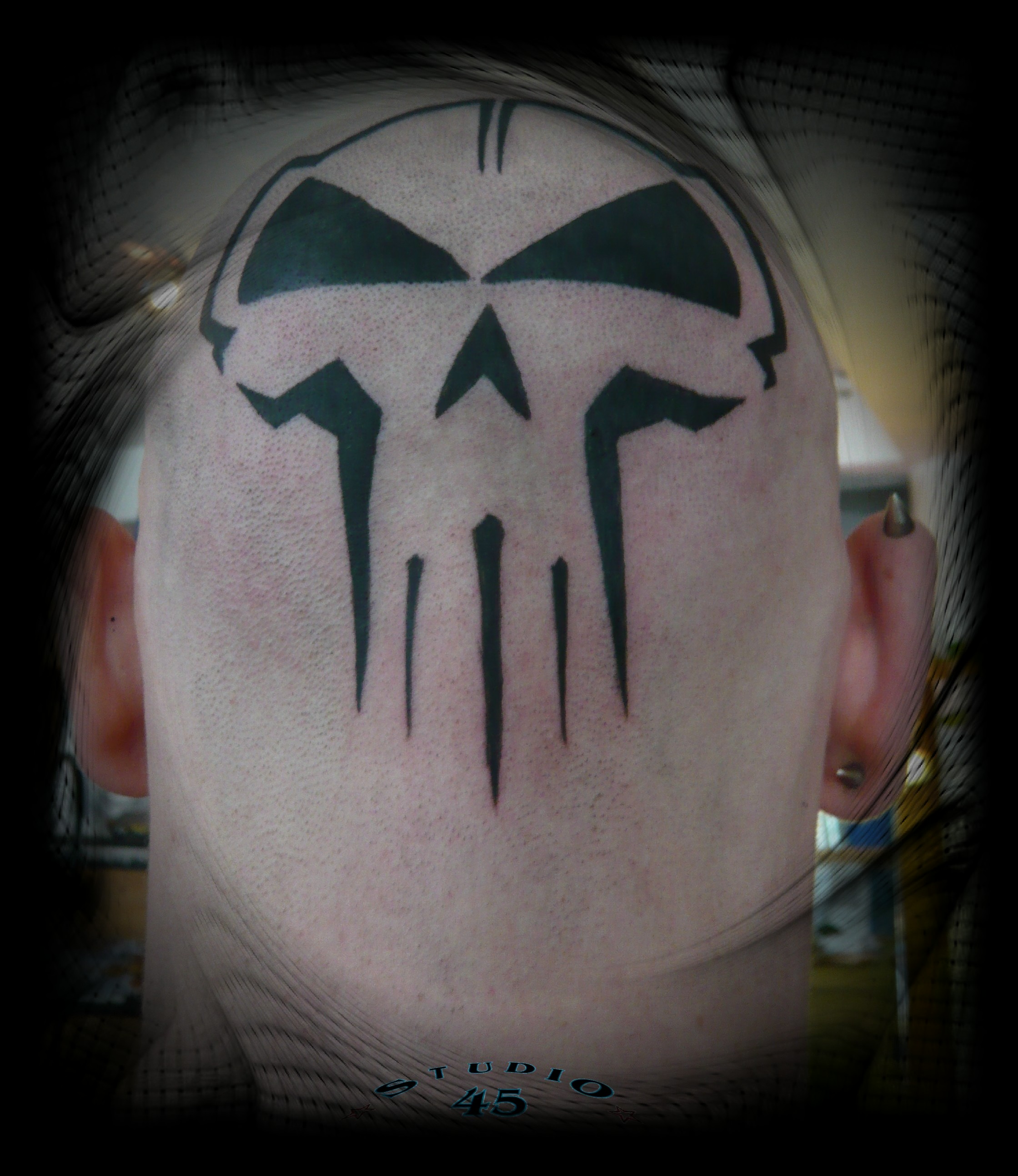 Rotterdam Terror Corps RTC Hinterkopf Tattoo Recklinghausen STUDIO 45